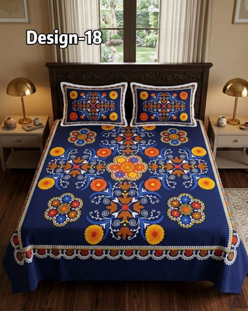 Twil Panel Bedsheet Design-18